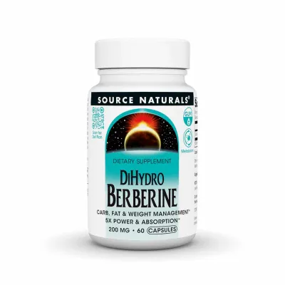 SOURCE NATURALS DIHYDROBERBERINE 200MG 60vc