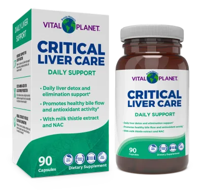 Vital Planet Critical Liver Care Digestive Enzyme 90cap