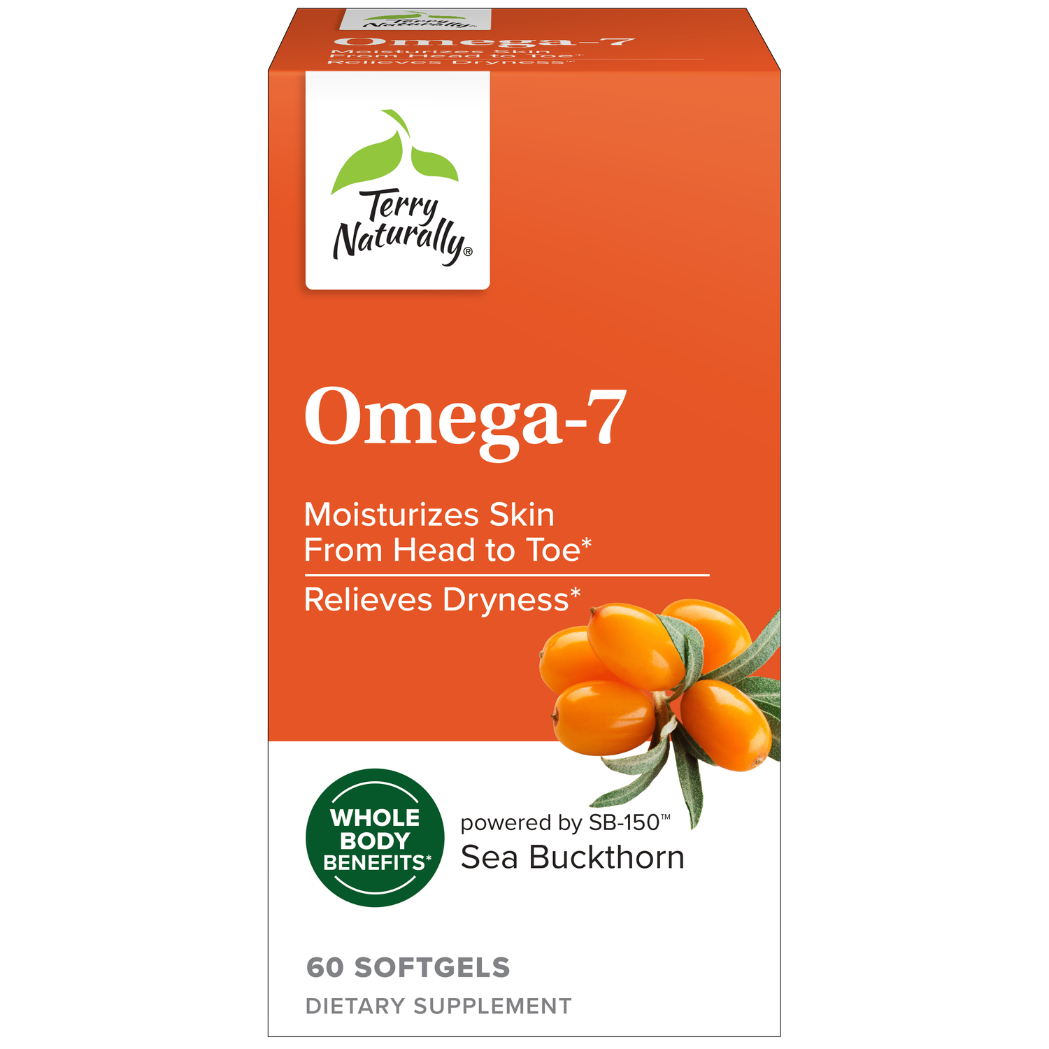 Terry Naturally Omega-7 60 softgels