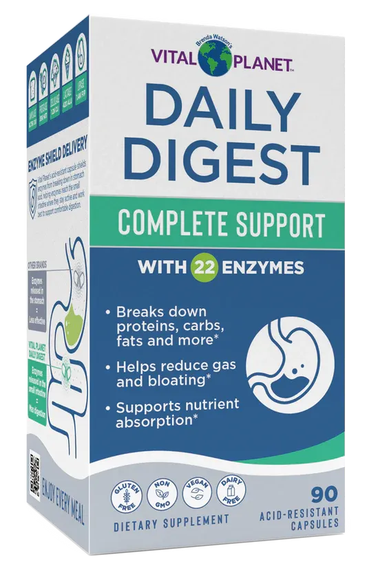 Vital Planet Daily Digest Complete Enzyme 90ct