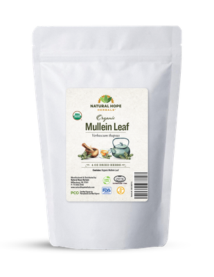 Natural Hope Herbals Dried Mullein Leaf 4Oz bag
