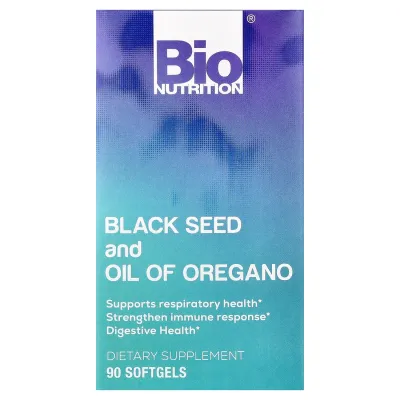 Bionutrition Black Seed &amp; Oregano Oil 90ct