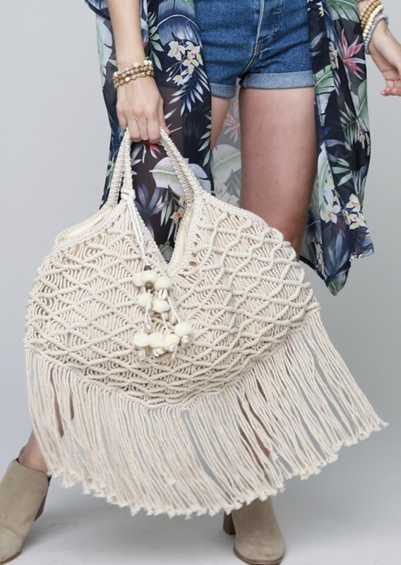 Beach Bag - ivory