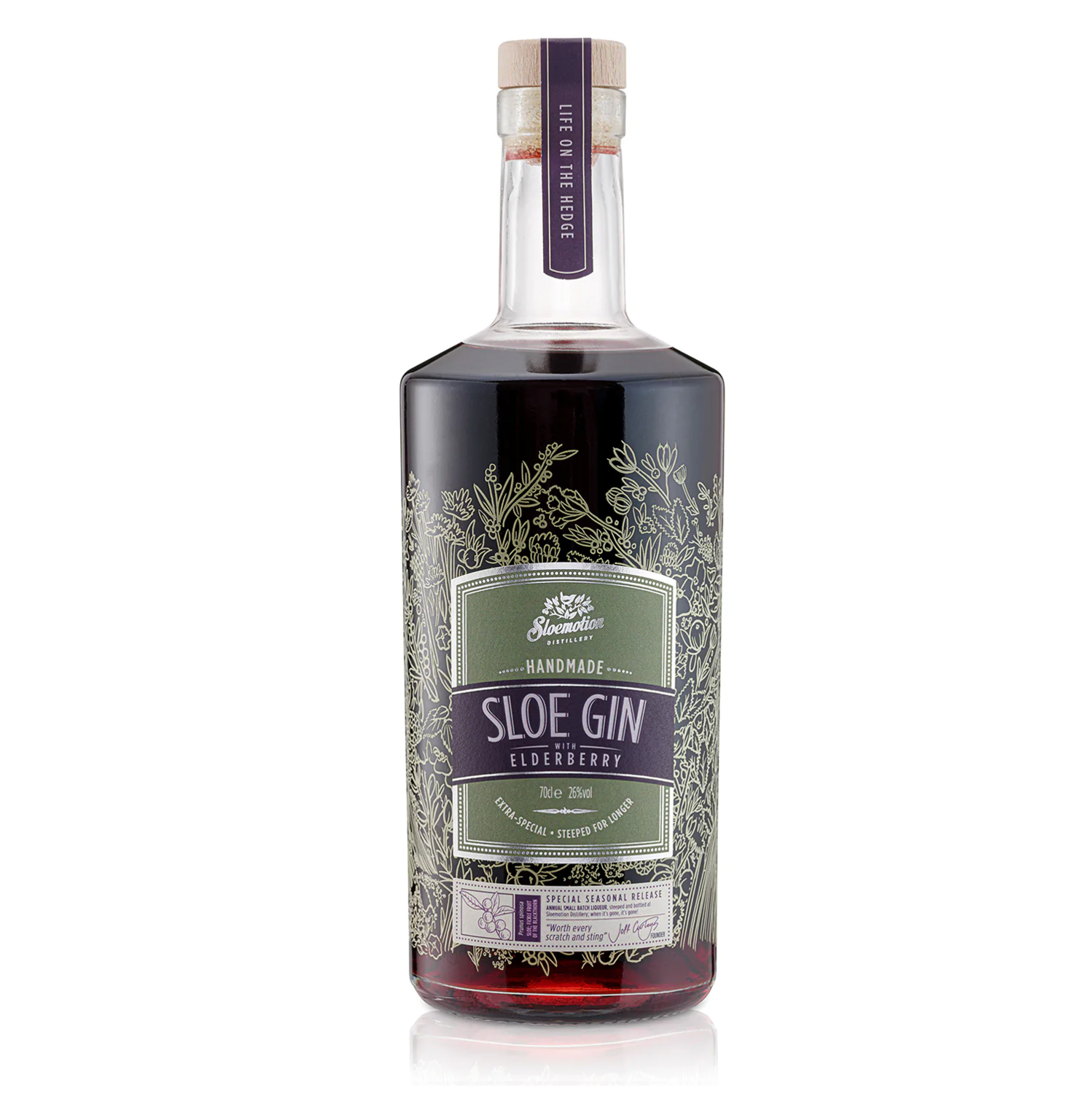 Sloemotion Sloe Gin With Elderberry 700ml