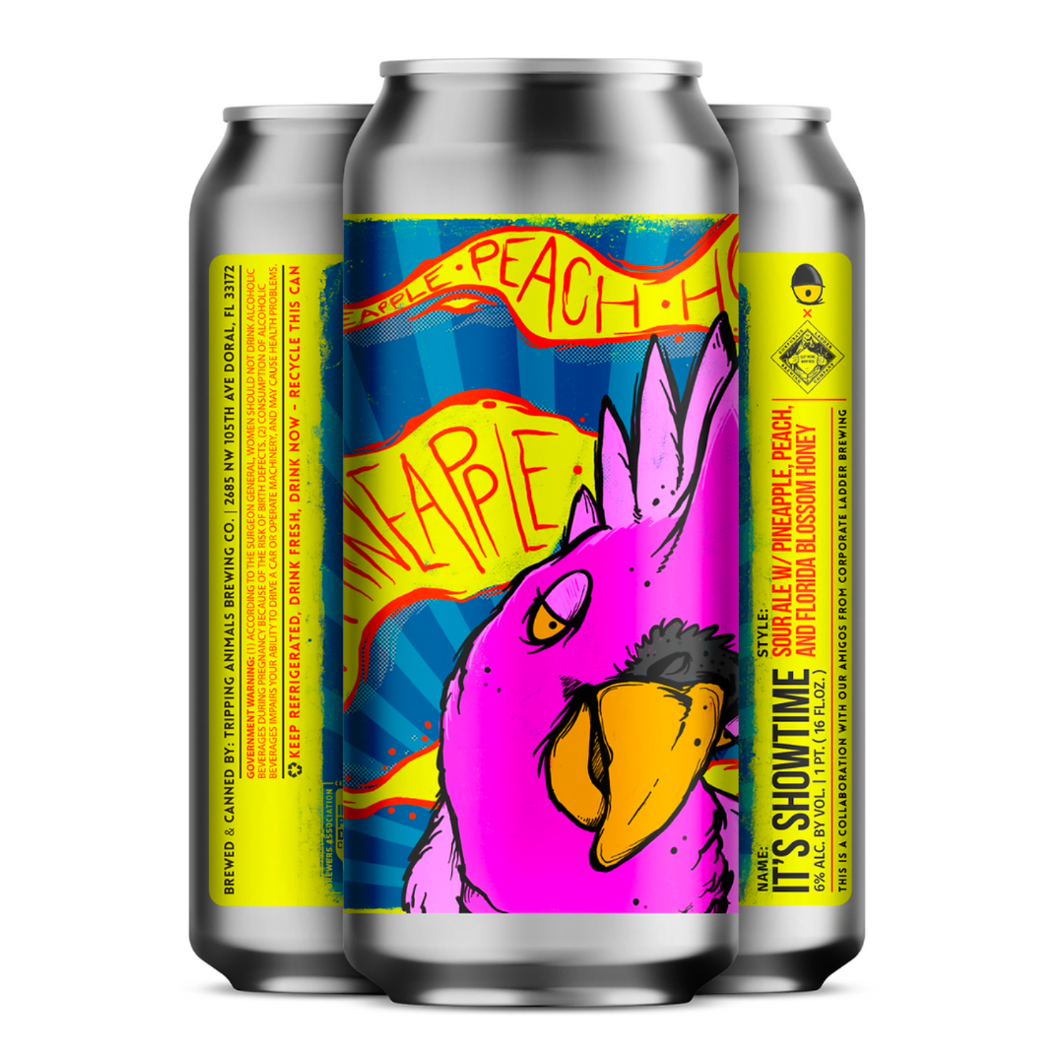 Tripping Animals x Corporate Ladder It's Showtime Fruited Sour
