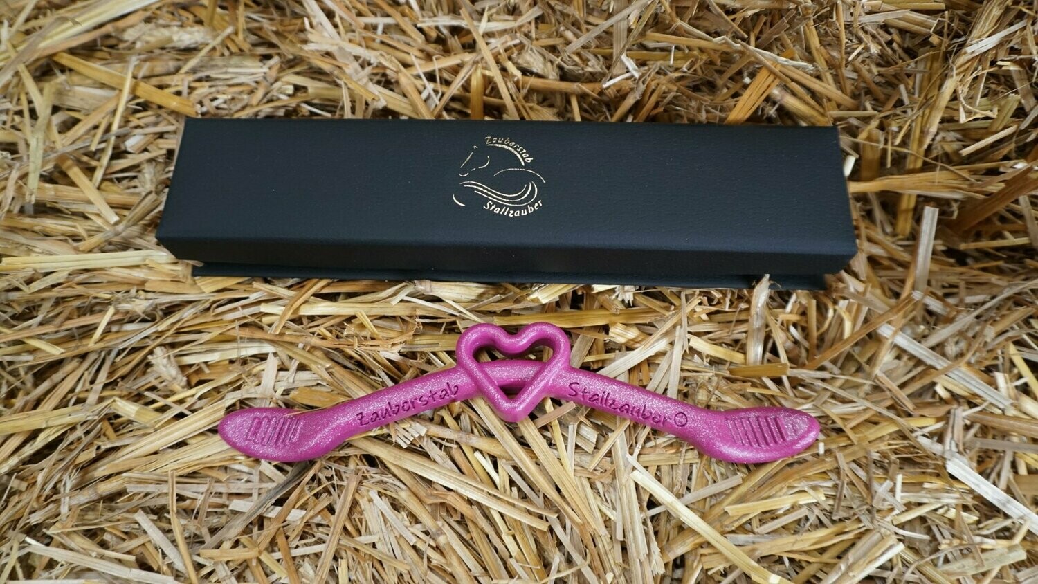 Stallzauberstab -Pink mit Glitzer