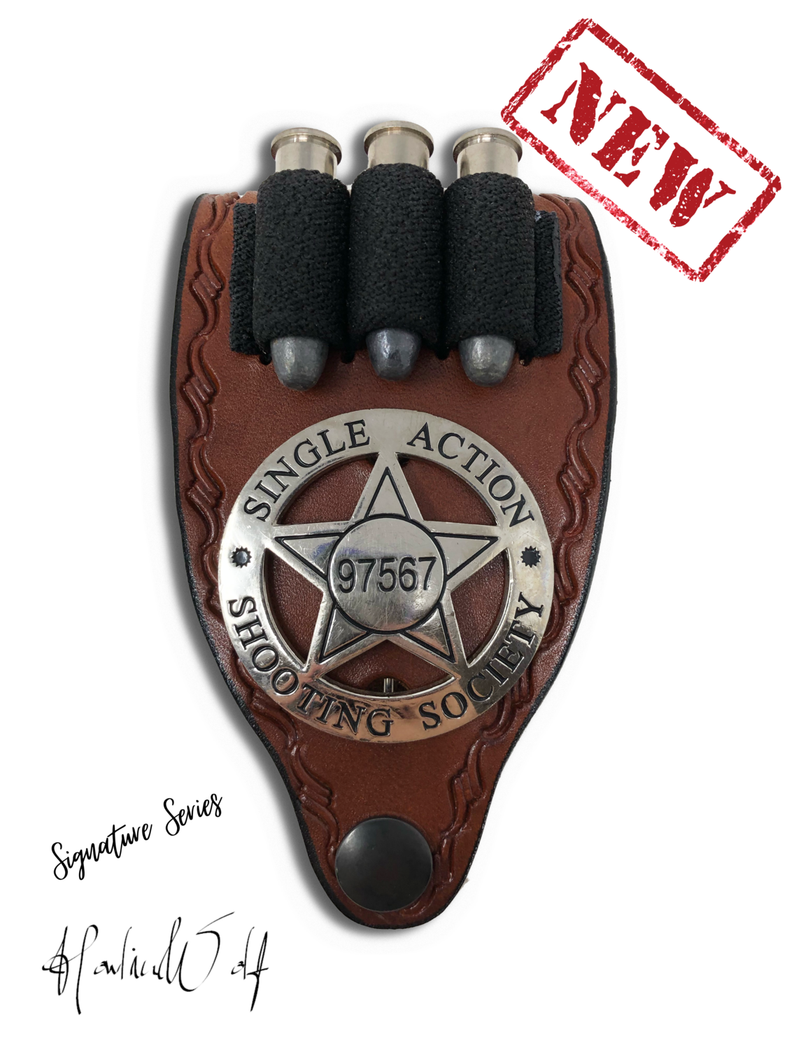 SASS Badge Holder w/loops