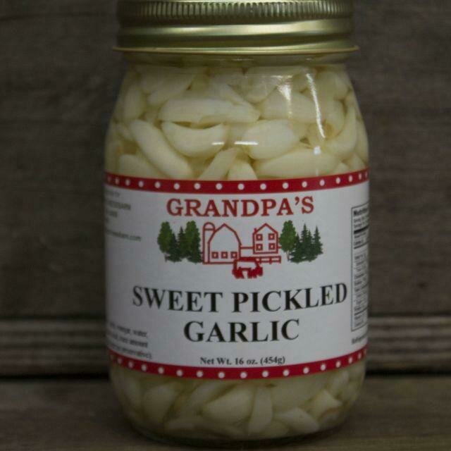 Sweet Pickled Garlic