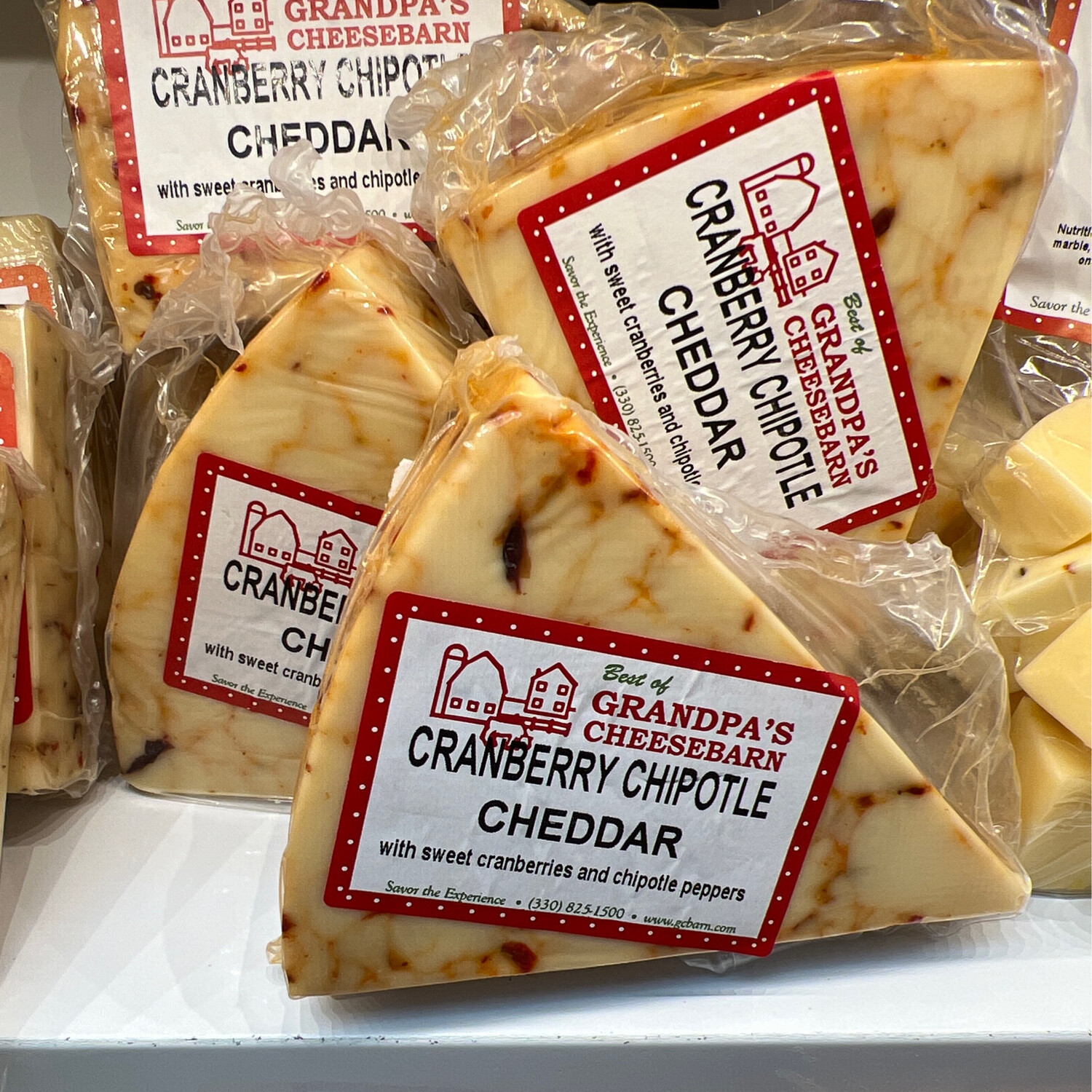 Cranberry Chipotle Cheddar Cheese