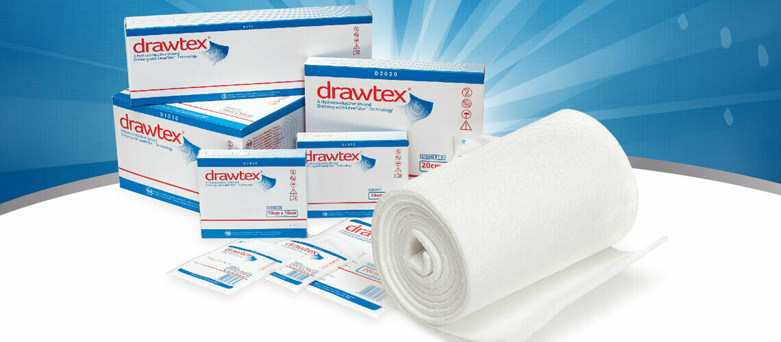 Drawtex Tracheostomy Hydroconductive Wound Dressing