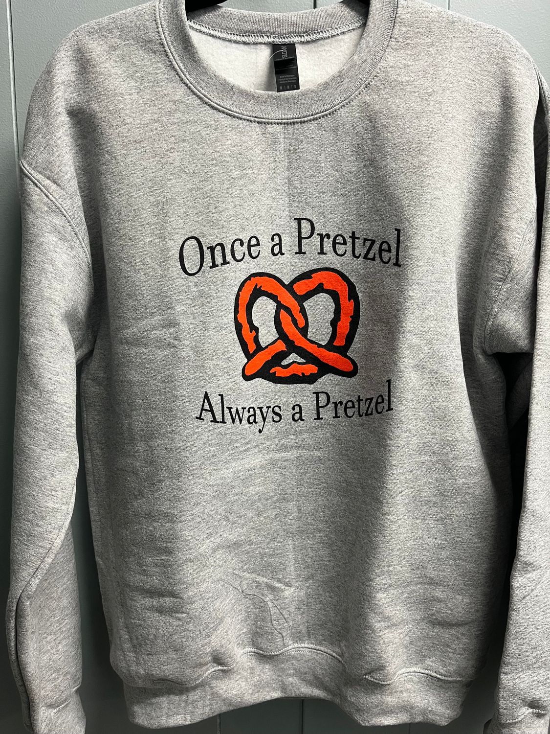 Freeport Pretzel Once A Pretzel Crw Nck Grey-Swtsh