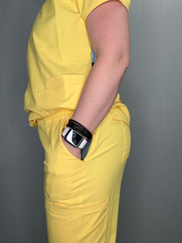 Med Couture MC2711 Jogger Pant Copa Banana