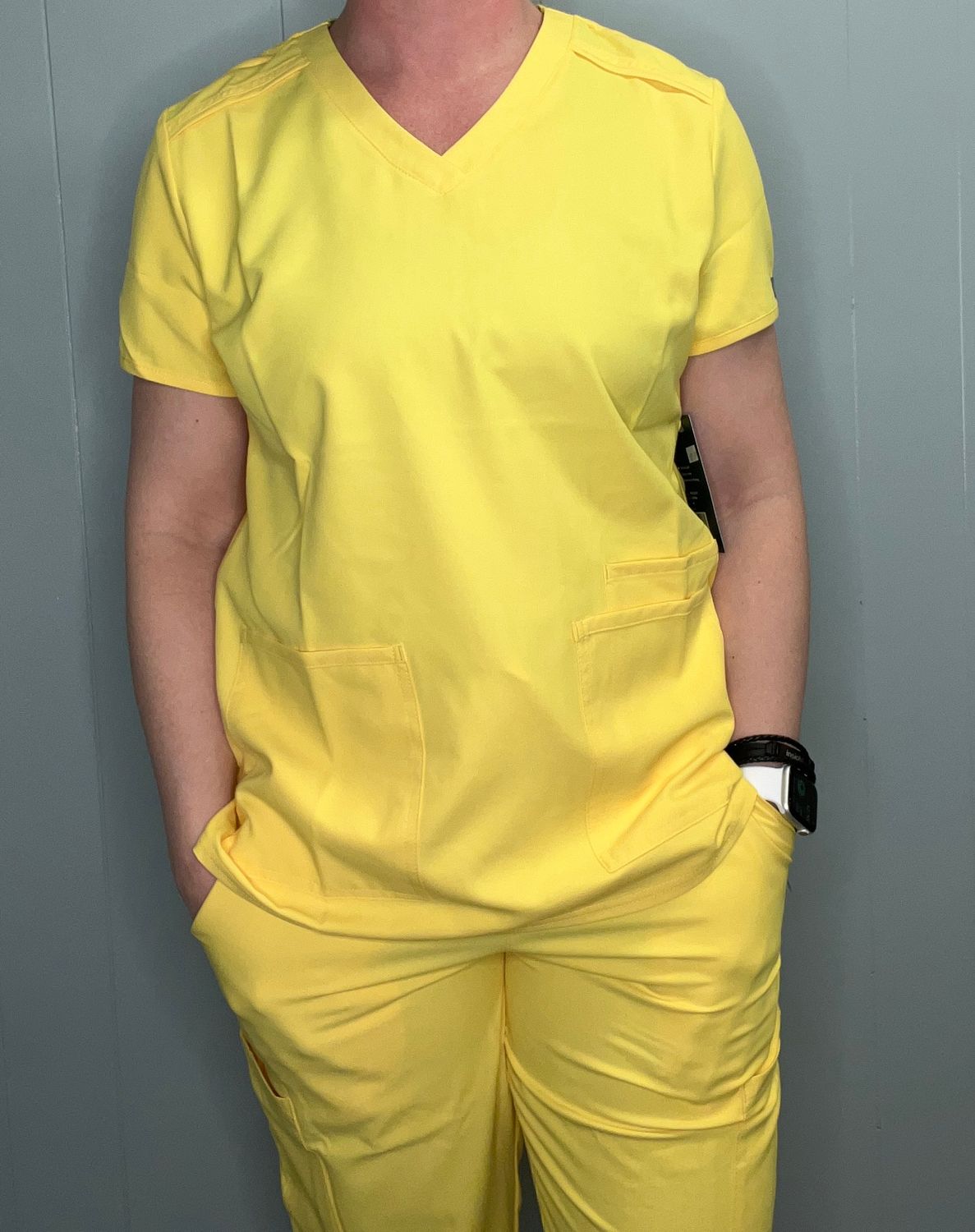 Med Couture MC2411 V Neck- Copa Banana