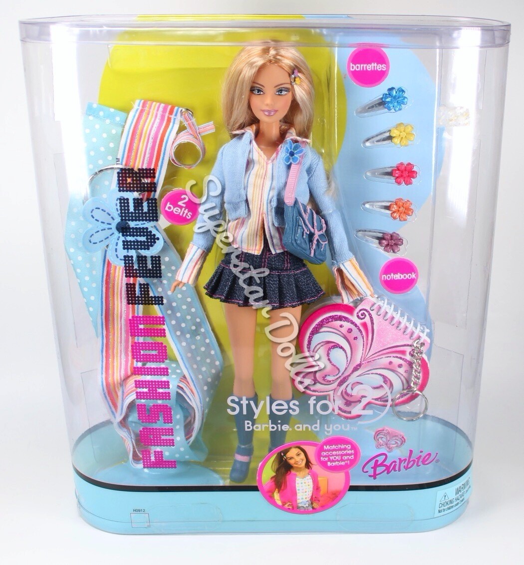 2005 Styles for 2 Fashion Fever Barbie Doll