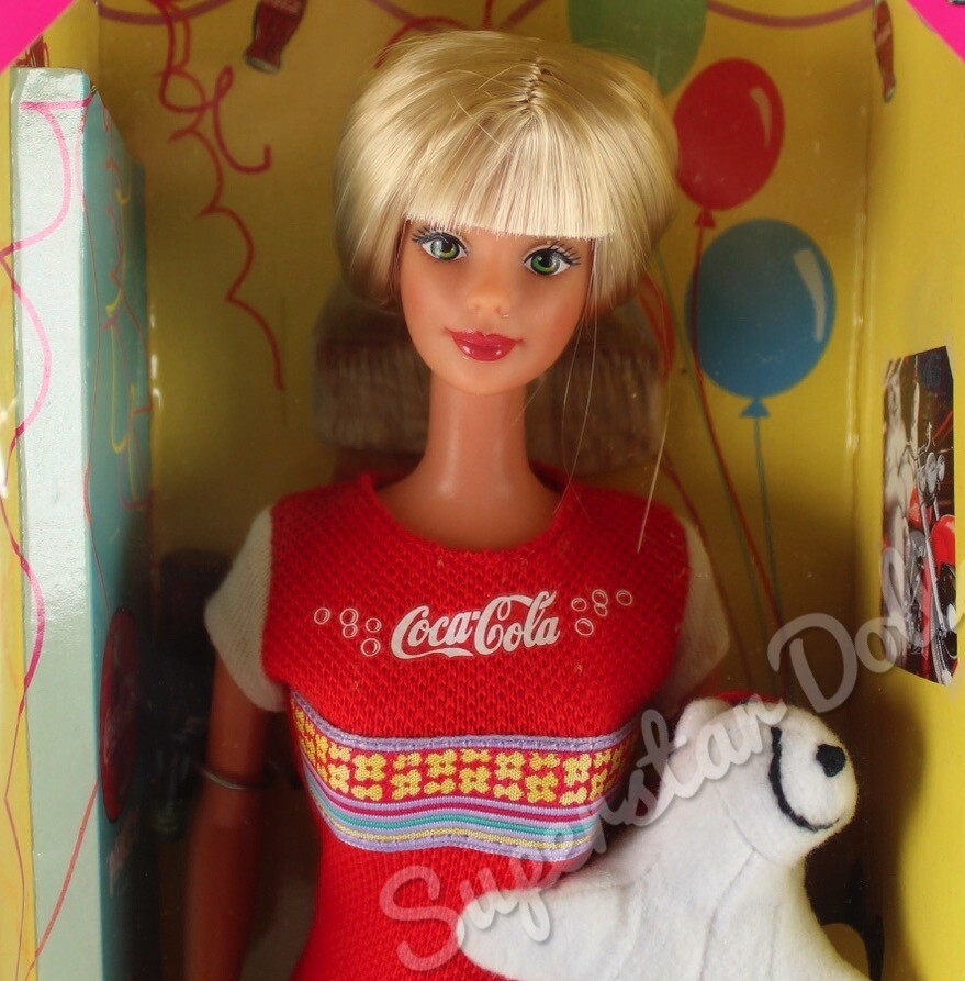 1998 Coca-Cola Party Barbie Doll