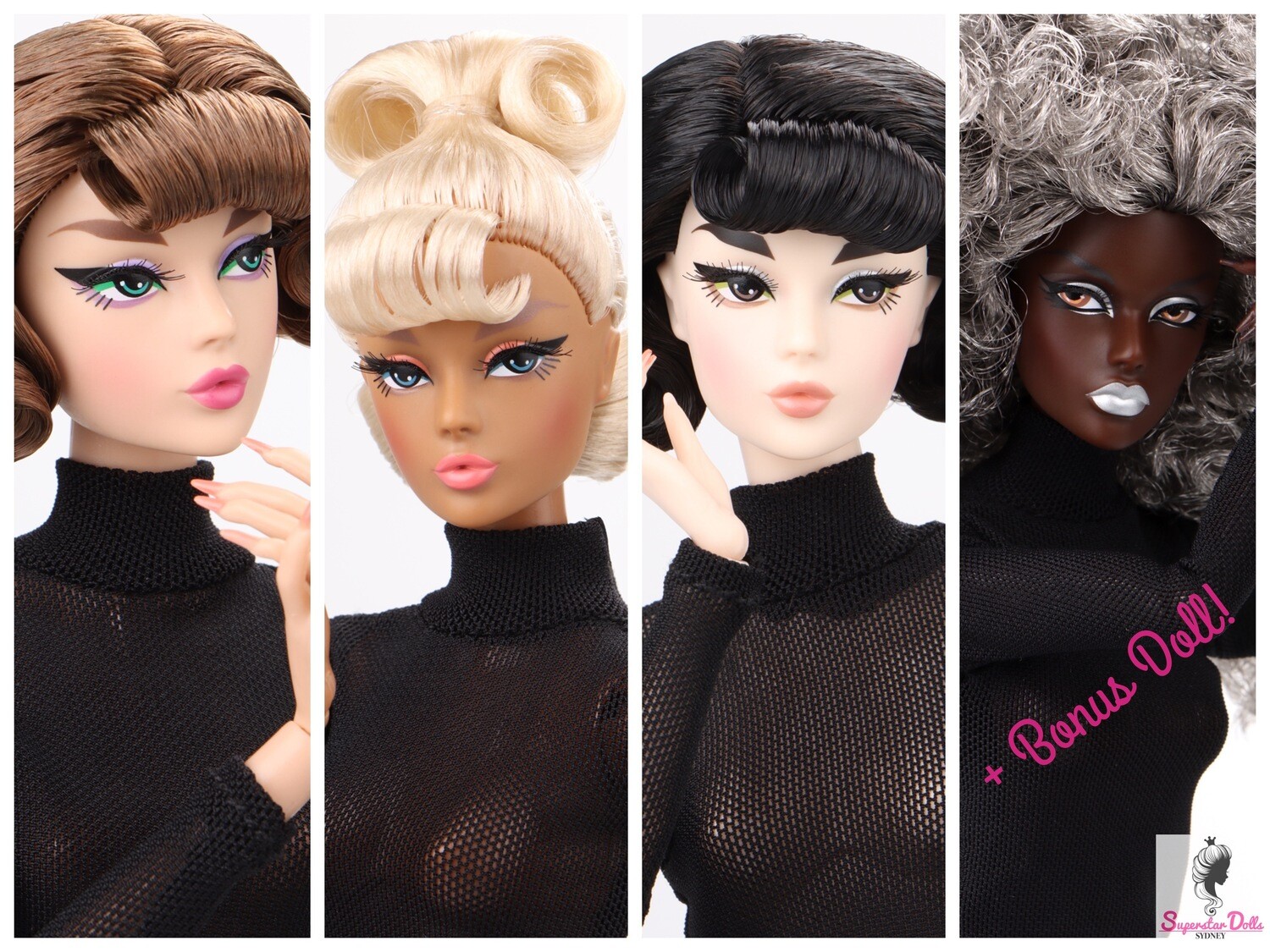 2022 Covergirl The September Issue Convention Studio Doll COMPLETE SET