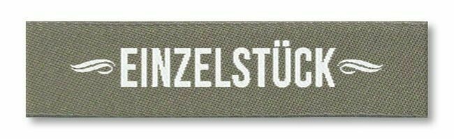 Wäsche-Etikett - Einzelstück