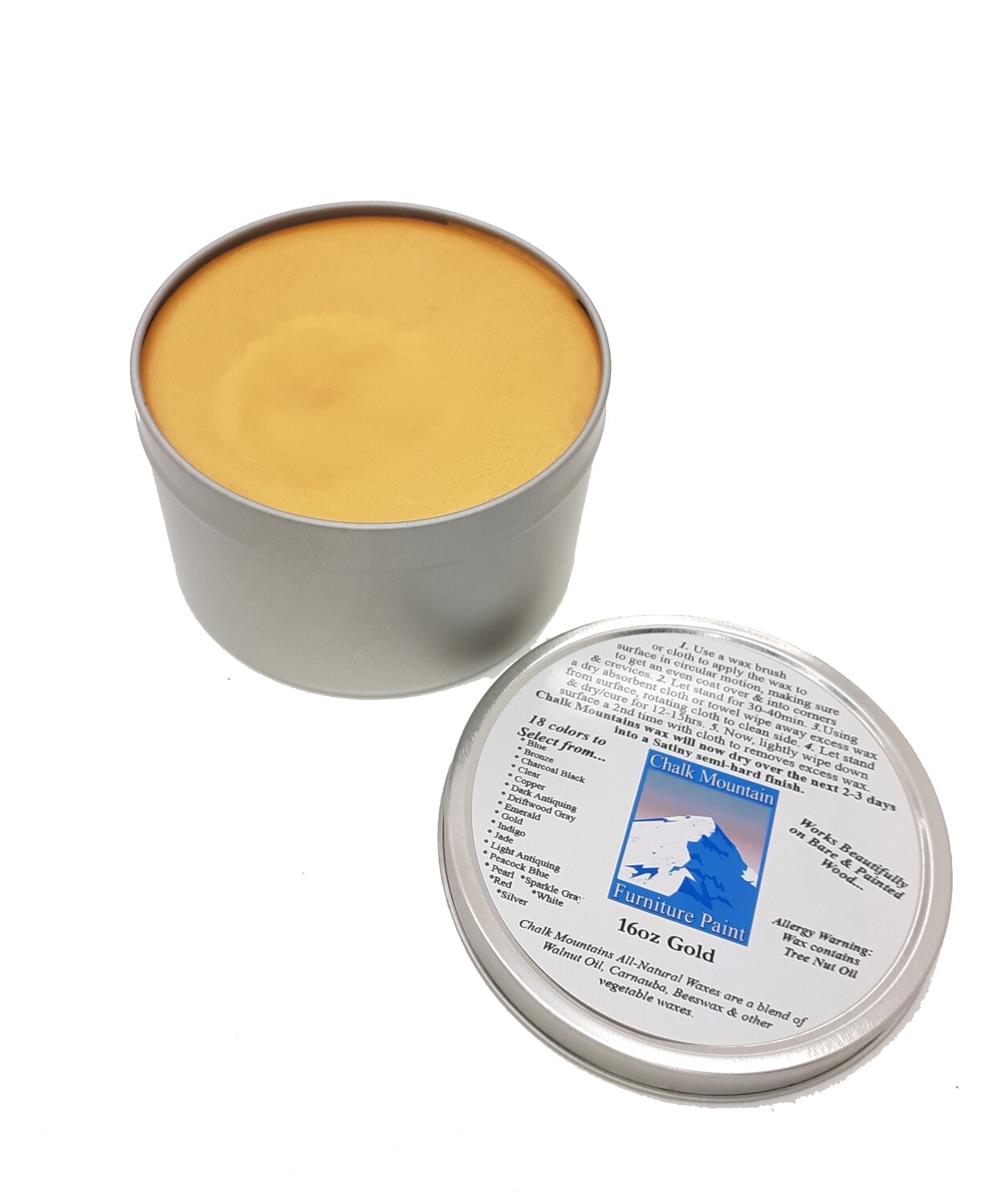 16oz Gold Furniture Finishing Wax