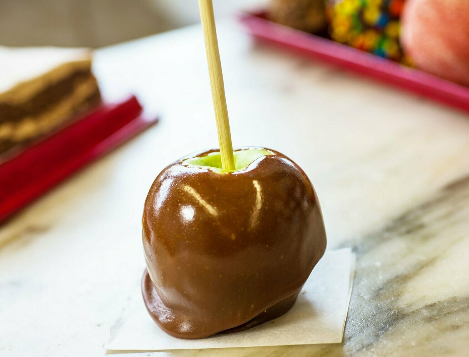 Plain Caramel Apple