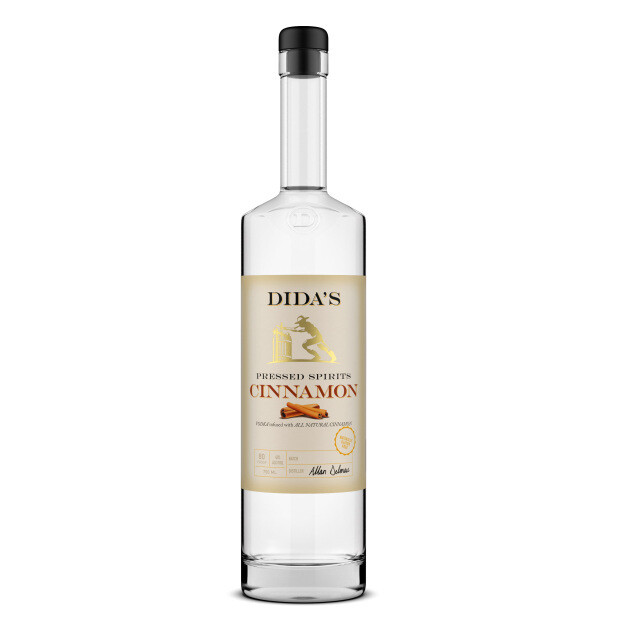 Cinnamon Vodka Dida's Distillery Virginia Vodka, Gin & Brandy