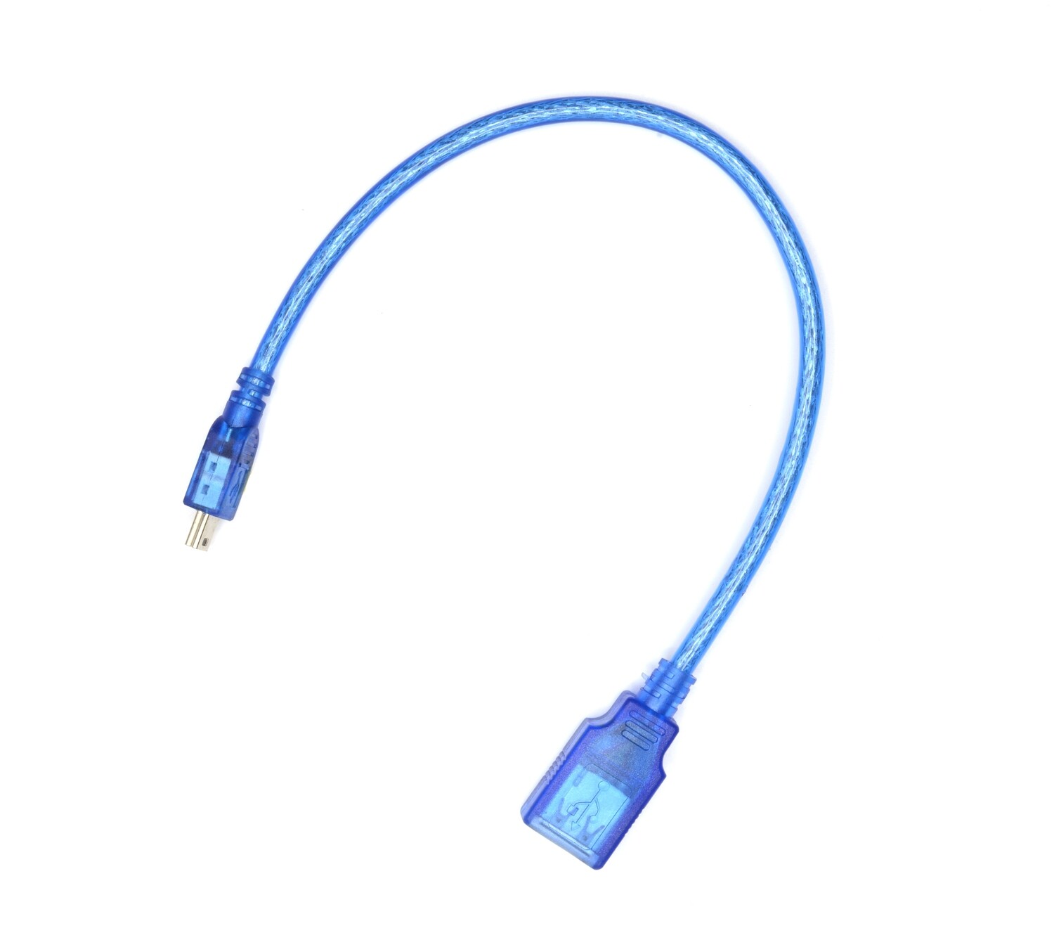 CAVO MINI USBUSBA F 280MM BLU