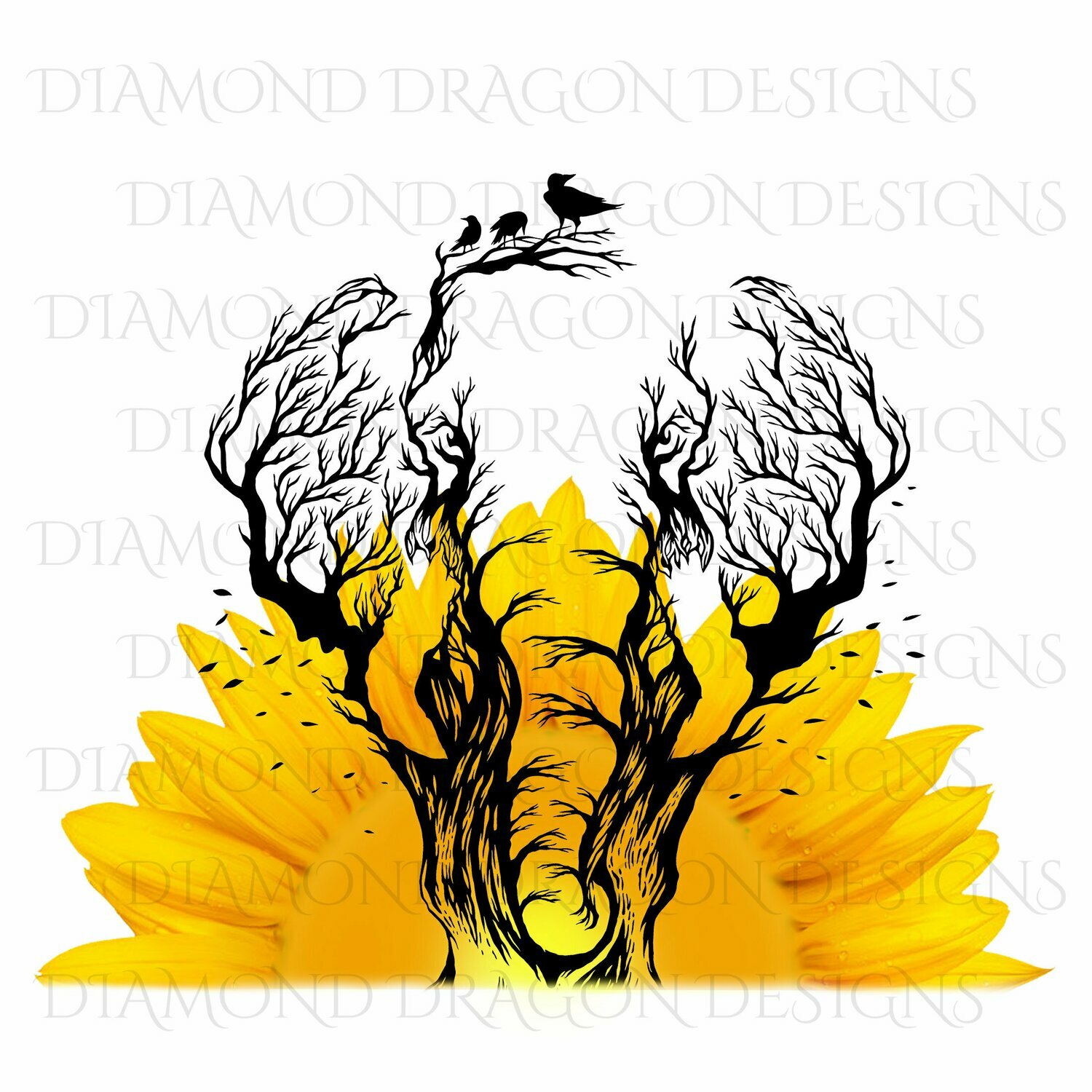 Elephants Sunflower Elephant, Sunflower Sunrise, Elephant Tree