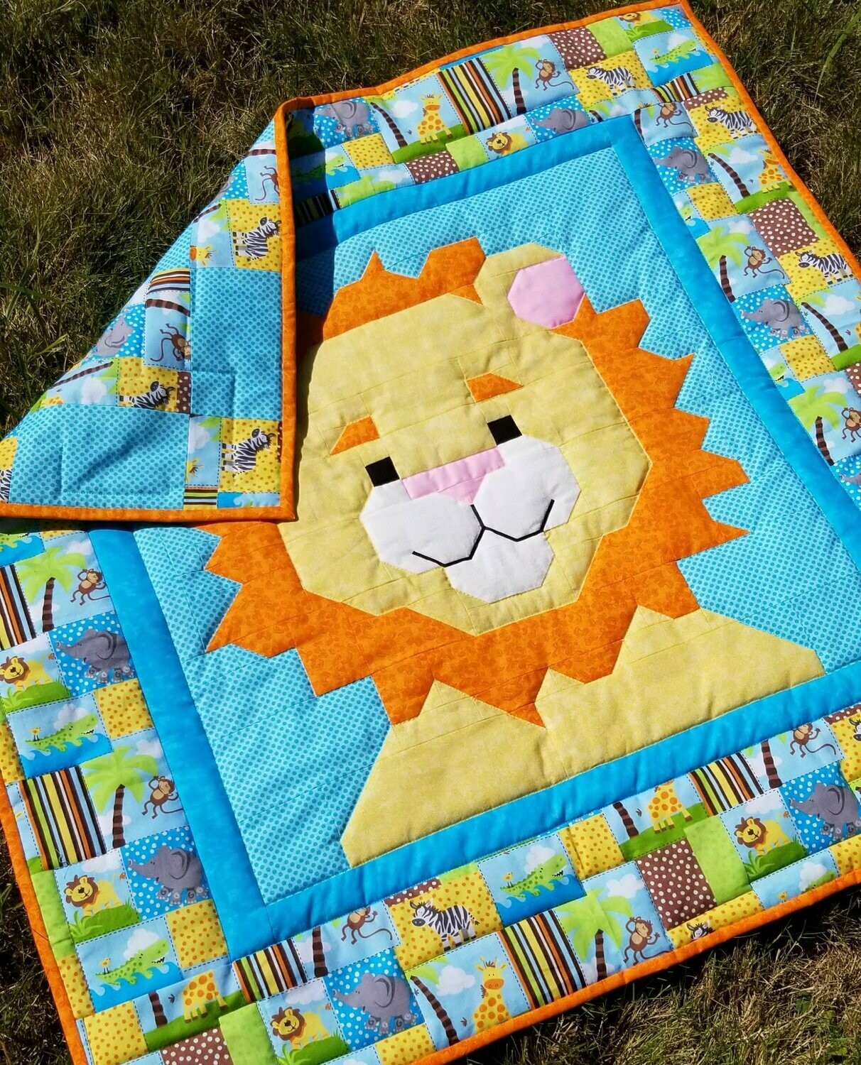 Lion Quilt Pattern Items Similar To Lion Quilt Pattern 101 Quilt Pattern Ideas