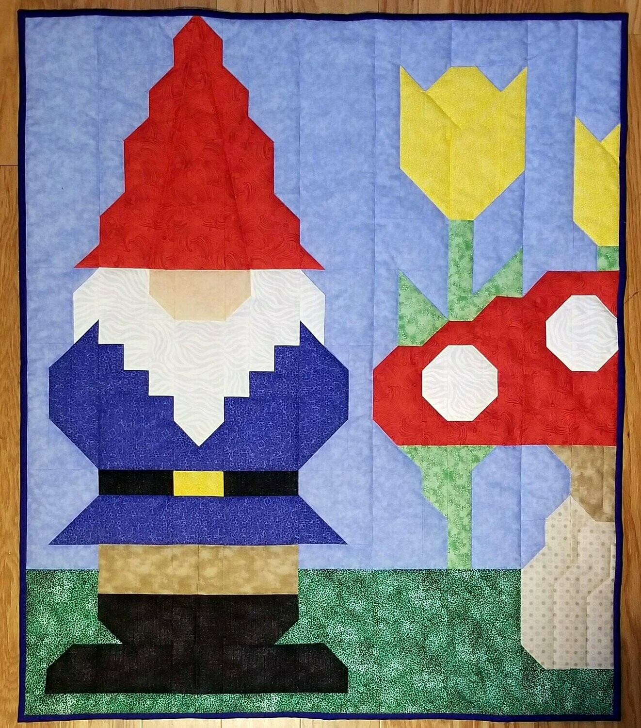 Gnome Quilt Pattern 3 sizes PDF