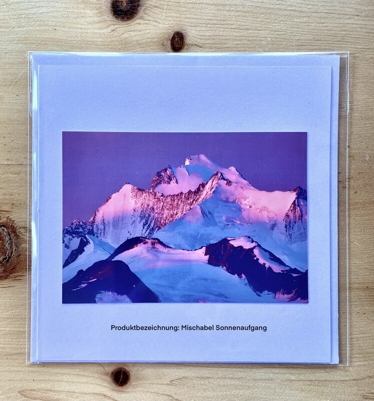 Karten „Belalp Bergwelt“ Handarbeit, 1 Stück Fr. 6.20 Kostenloser Versand CH