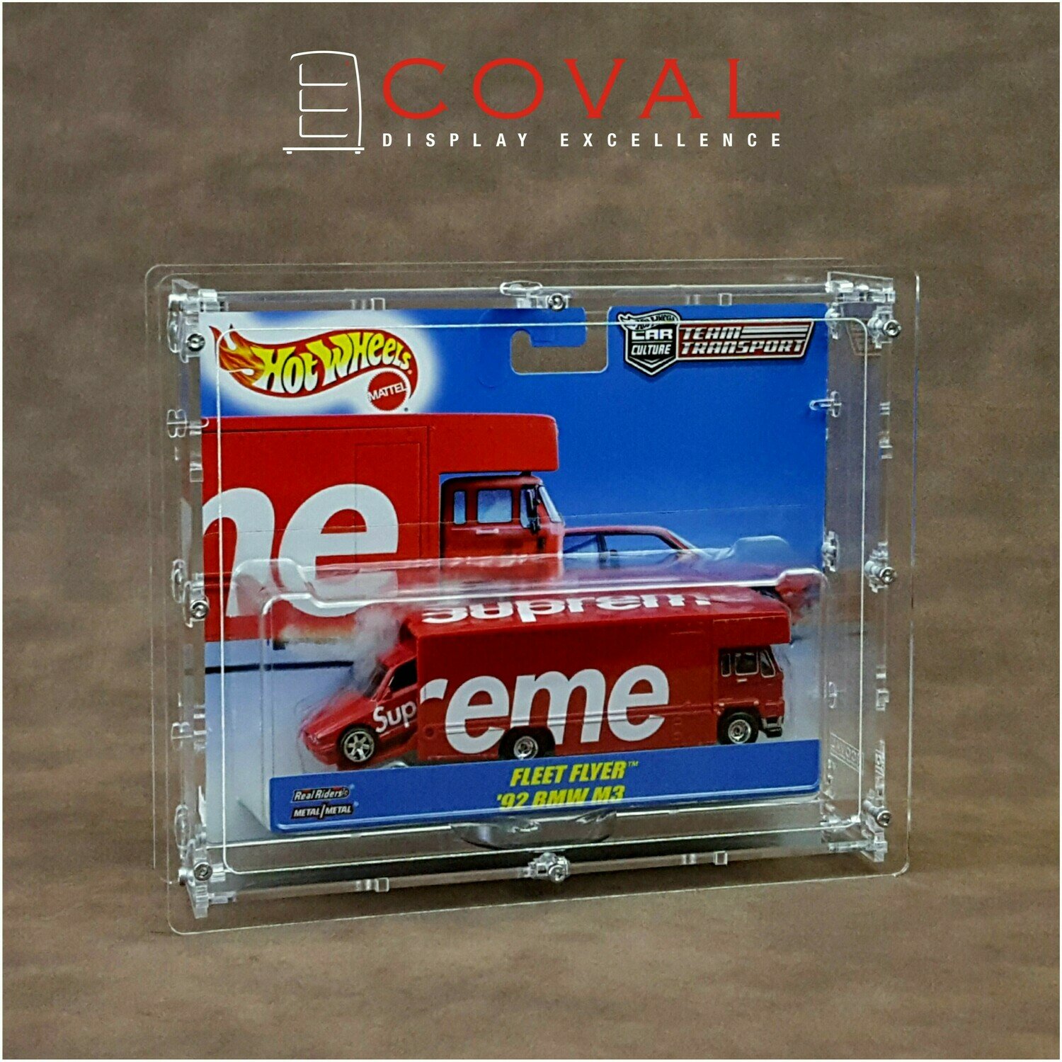 COVAL HRC01 Single Carded Display Holds 1 x HotWheels Car