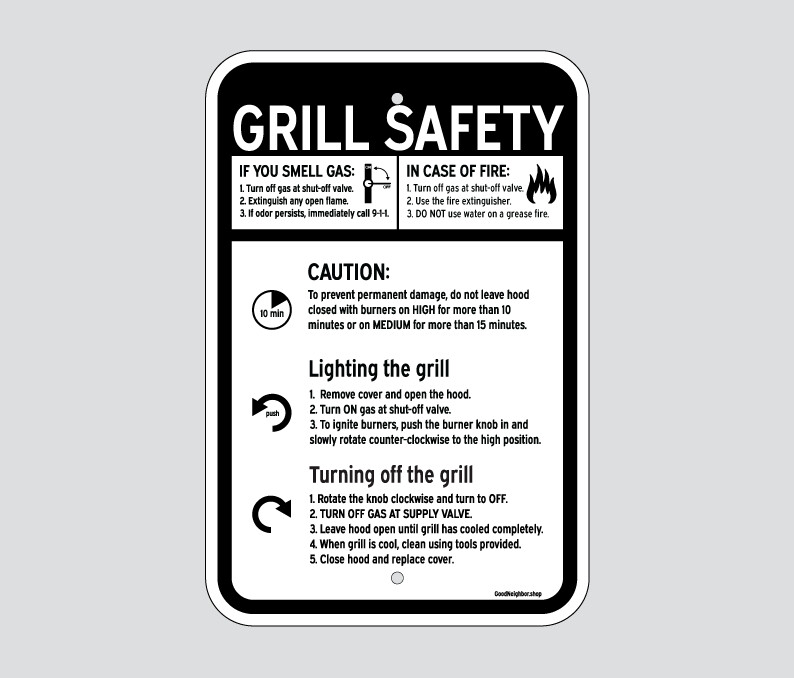 Grill Safety for Natural Gas Grills Good Neighbor Shop Good