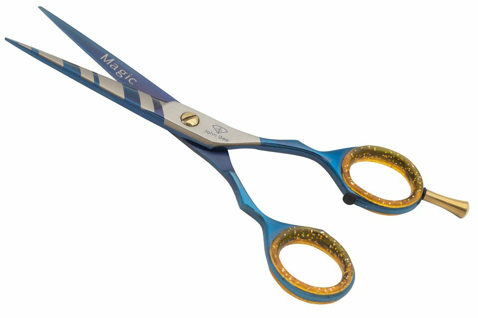Friseurschere Aus Edelstahl – Professionell, Scharfe Klinge, Ergonomische Griffe, Inkl. Geschenktasche