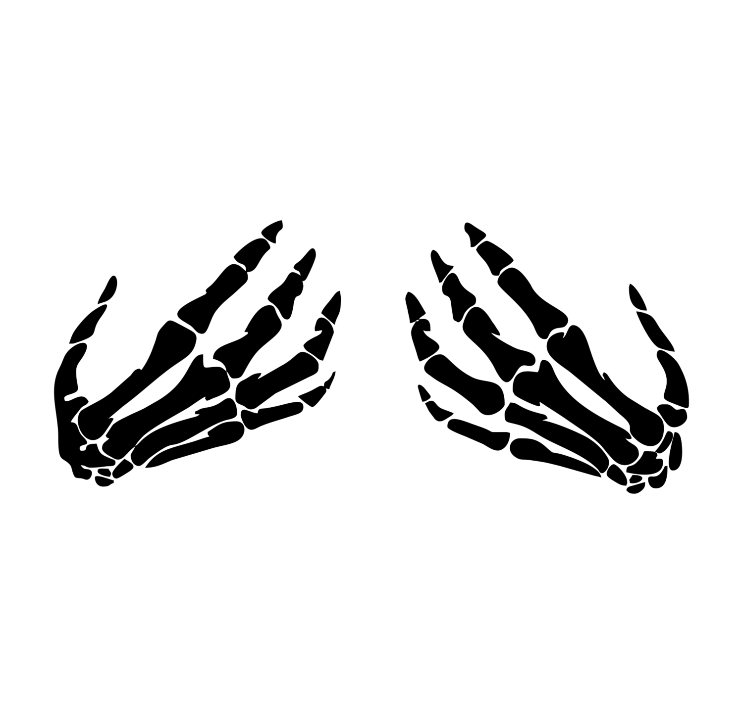 Printable Skeleton Hands Printable Word Searches