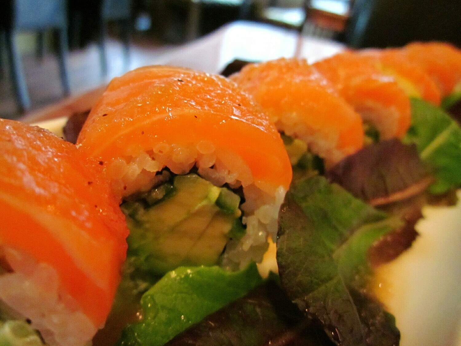 Lunch Orgarnic Alaska Roll