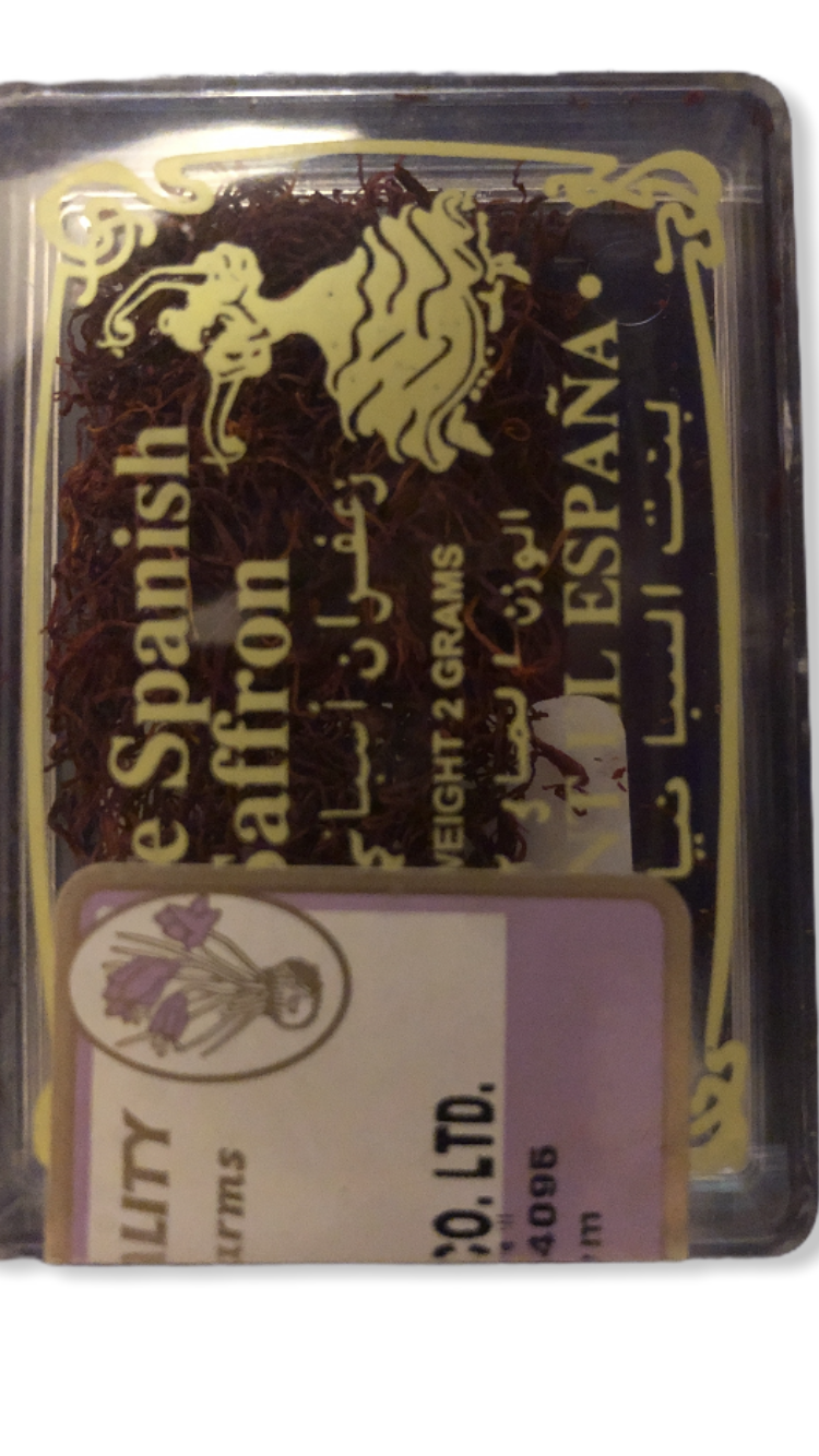 Saffron 100 QUALITY SPANISH SAFFRON PURE PREMIUM KESAR SPICE 2g
