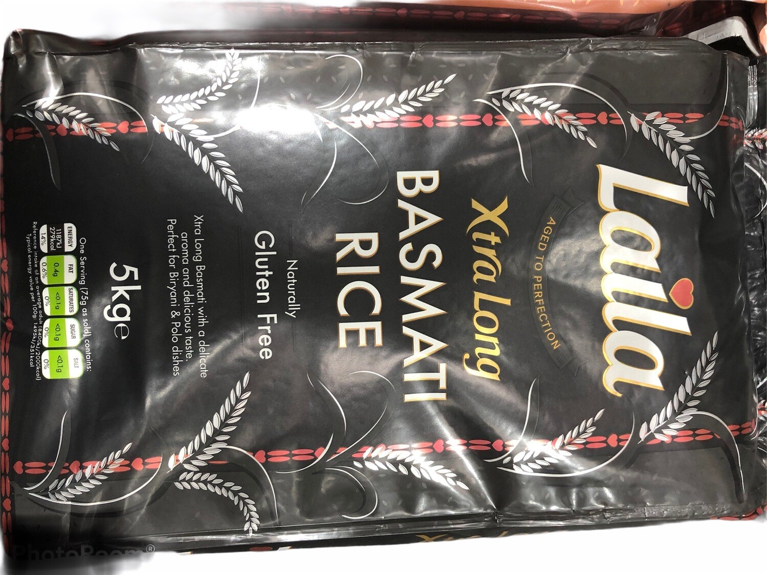 Laila Xtra Long Basmati Rice Gluten Free 5kg