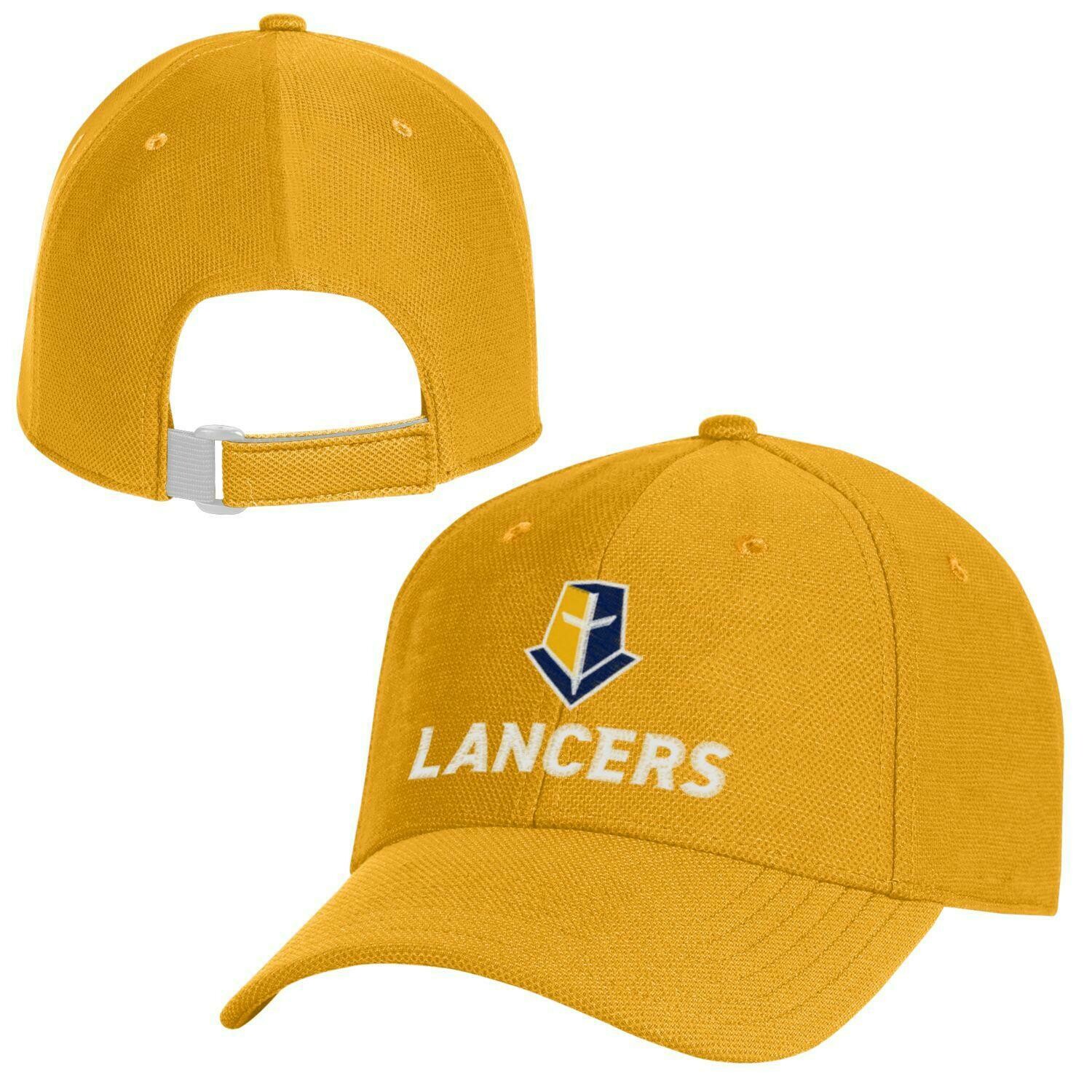 Under Armour Lancer Baseball Cap Gold Adjustable