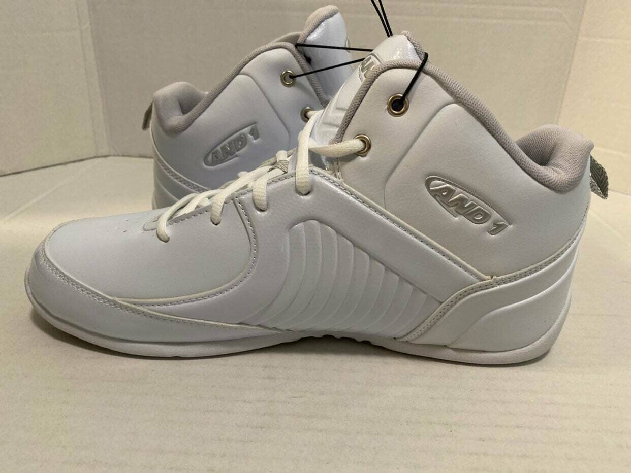 AND1 Tipoff Basketball Shoes white 13 AND1 Tipoff Basketball Shoes white 13