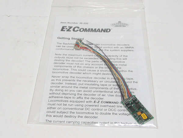 Bachmann 8-pin 4-function 1-sided 1A decoder