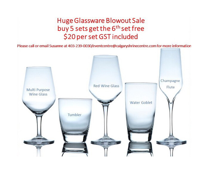 Glassware Store Calgary Shriners