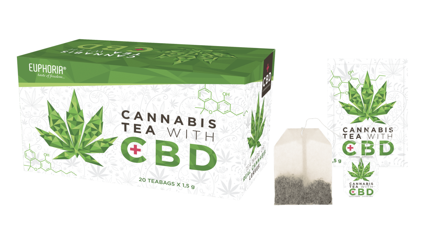 Cannabis Tee mit CBD
