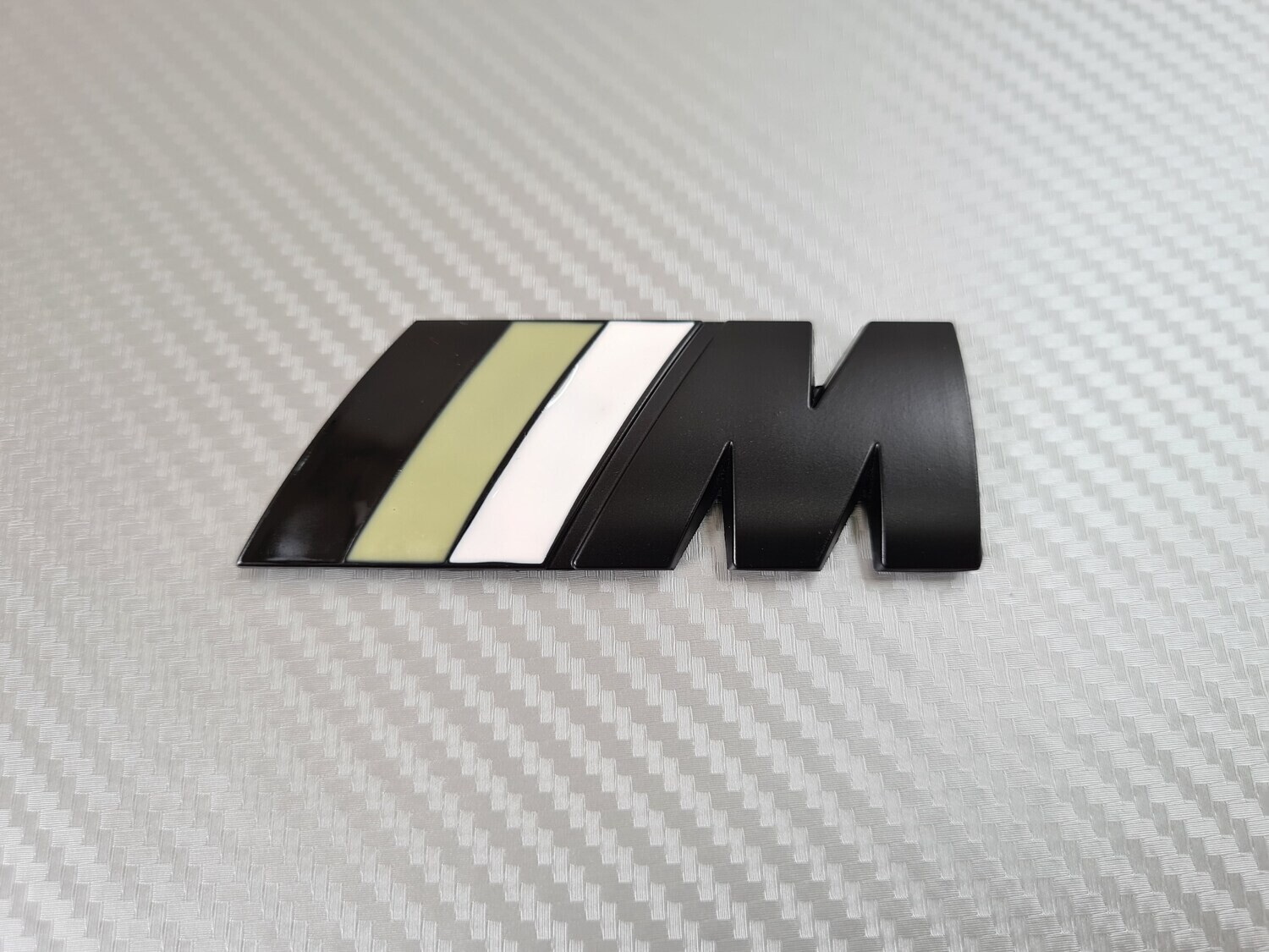 BMW M Sport Badge Black White 83mm bmw-m-sport-badge-black-white-83mm