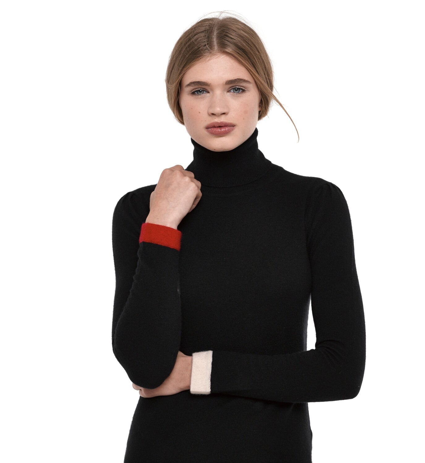 Cashmere turtleneck sweater