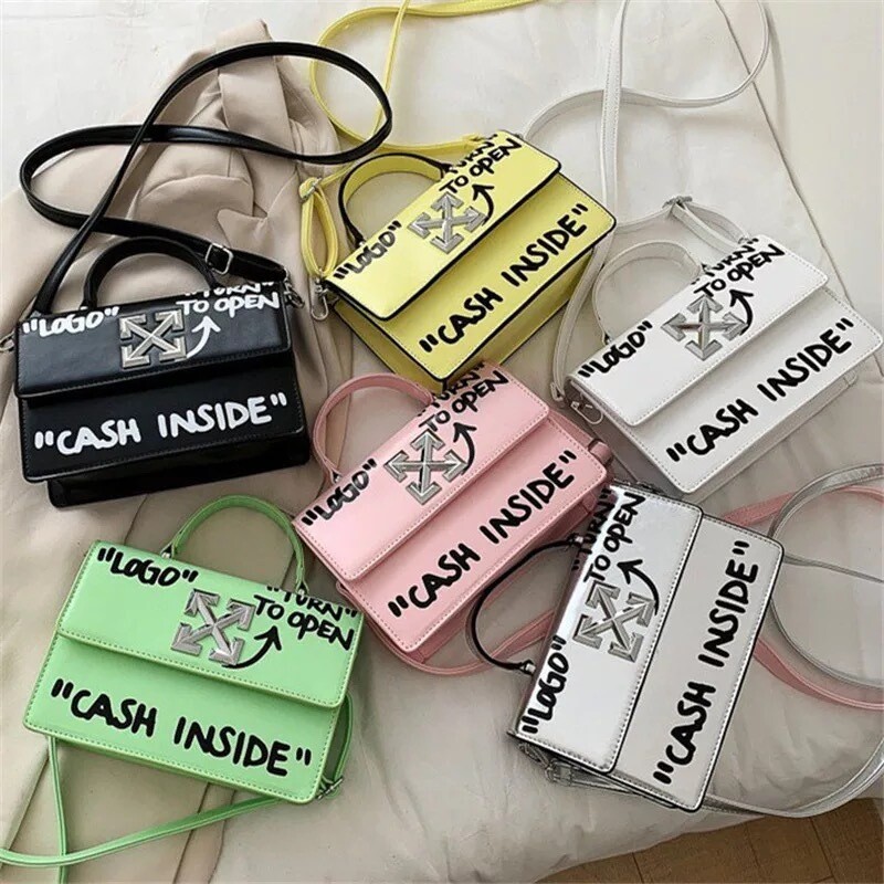 Cash Inside Bag