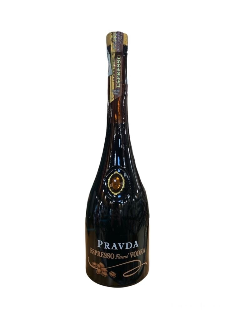 Pravda Espresso Flavored Vodka 70cl 37,5