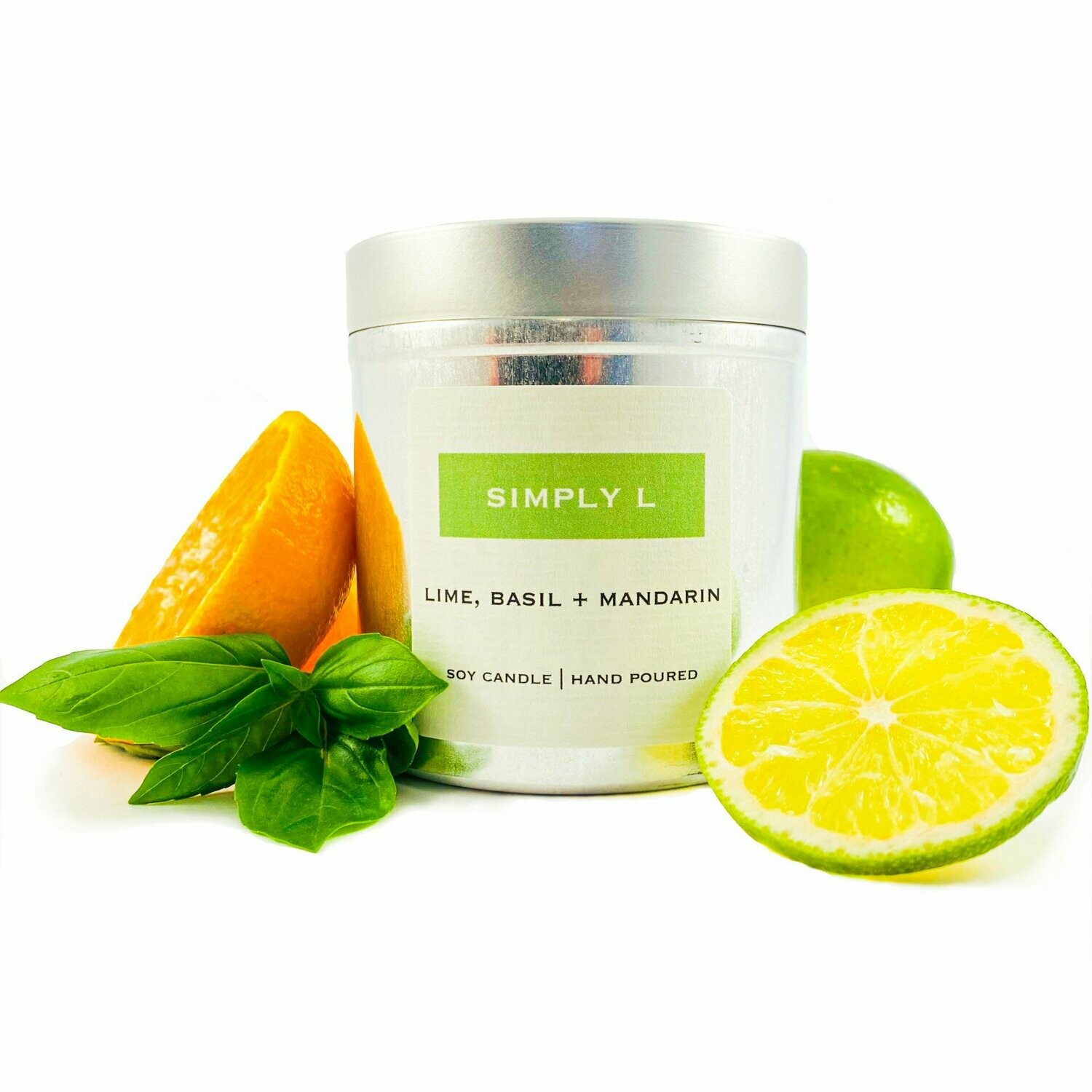 LIME, BASIL + MANDARIN