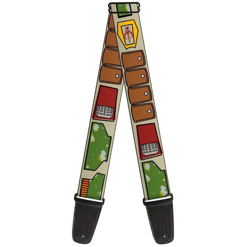 BuckleDown Boba Fett Guitar Strap BDWSW154