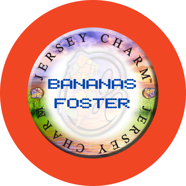 Bananas Foster Store Jersey Charm Coffee