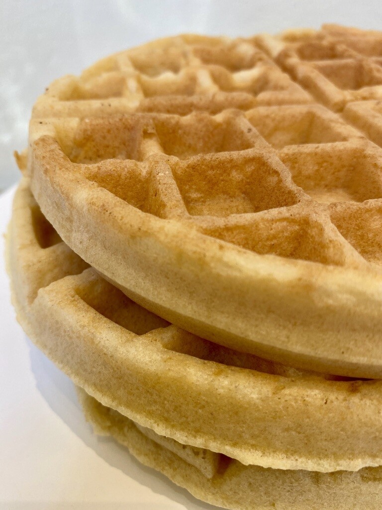 Paleo Belgian Waffle Plain