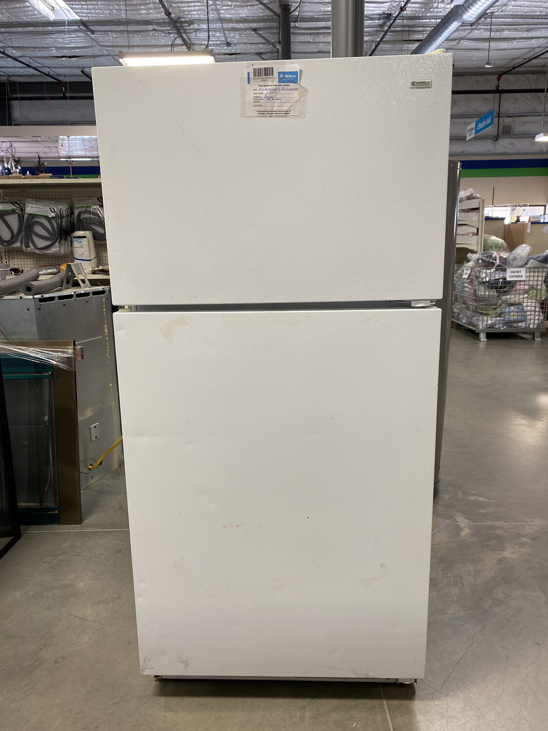 Kenmore White Refrigerator